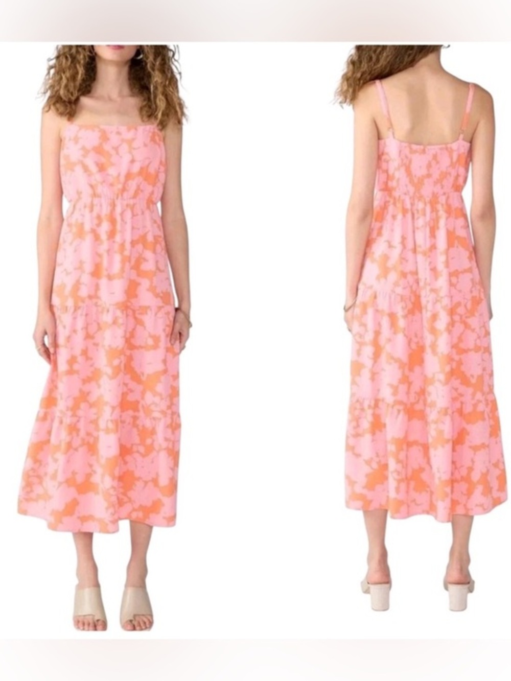 Vibrant Floral Maxi Dress